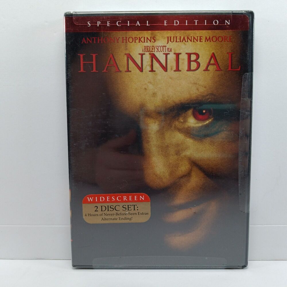 Hannibal DVD 2001 Special Edition 2 Disc Set Widescreen Movie Hopkins Moore New
